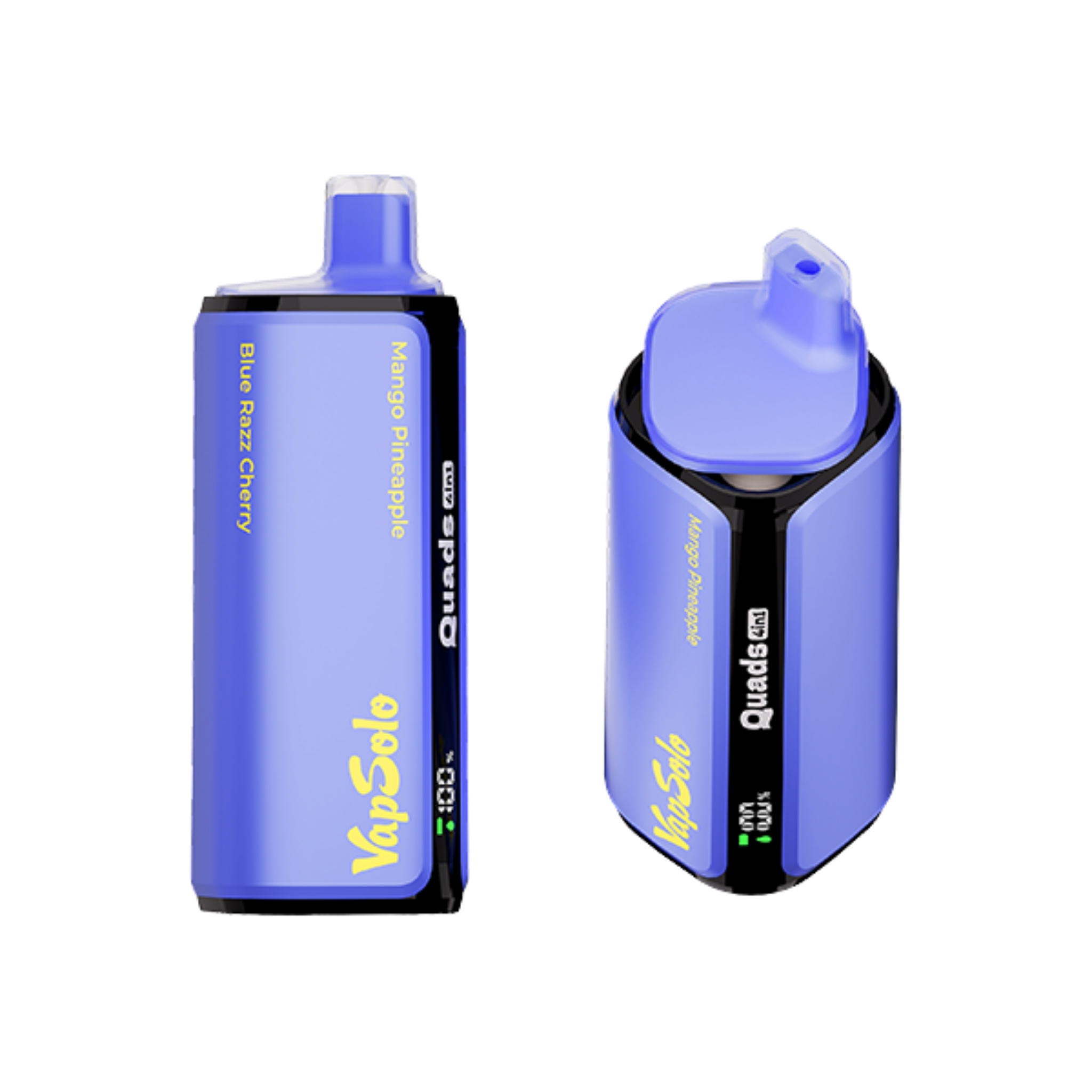 VAPSOLO QUADS 80000 Blue Razz Cherry Mango Pineapple Blackberry Mint Watermelon Cherry 5% – termékkép