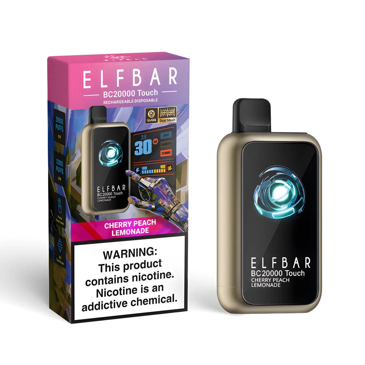 ELF BAR BC20000 Touch Cherry Peach Lemonade 5% – termékkép