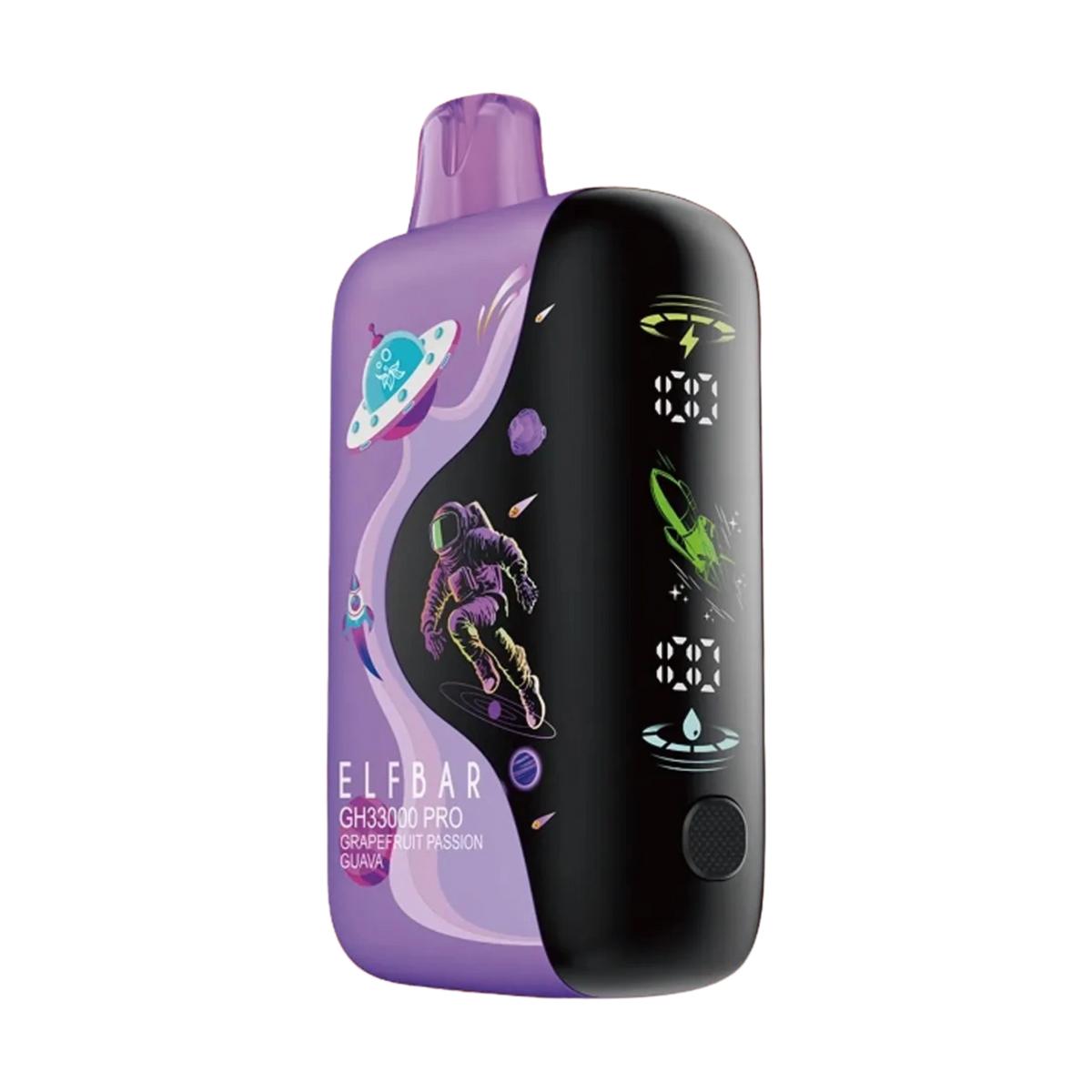 ELF BAR GH33000 PRO GRAPEFRUIT PASSION GUAVA 5% RECHARGEABLE