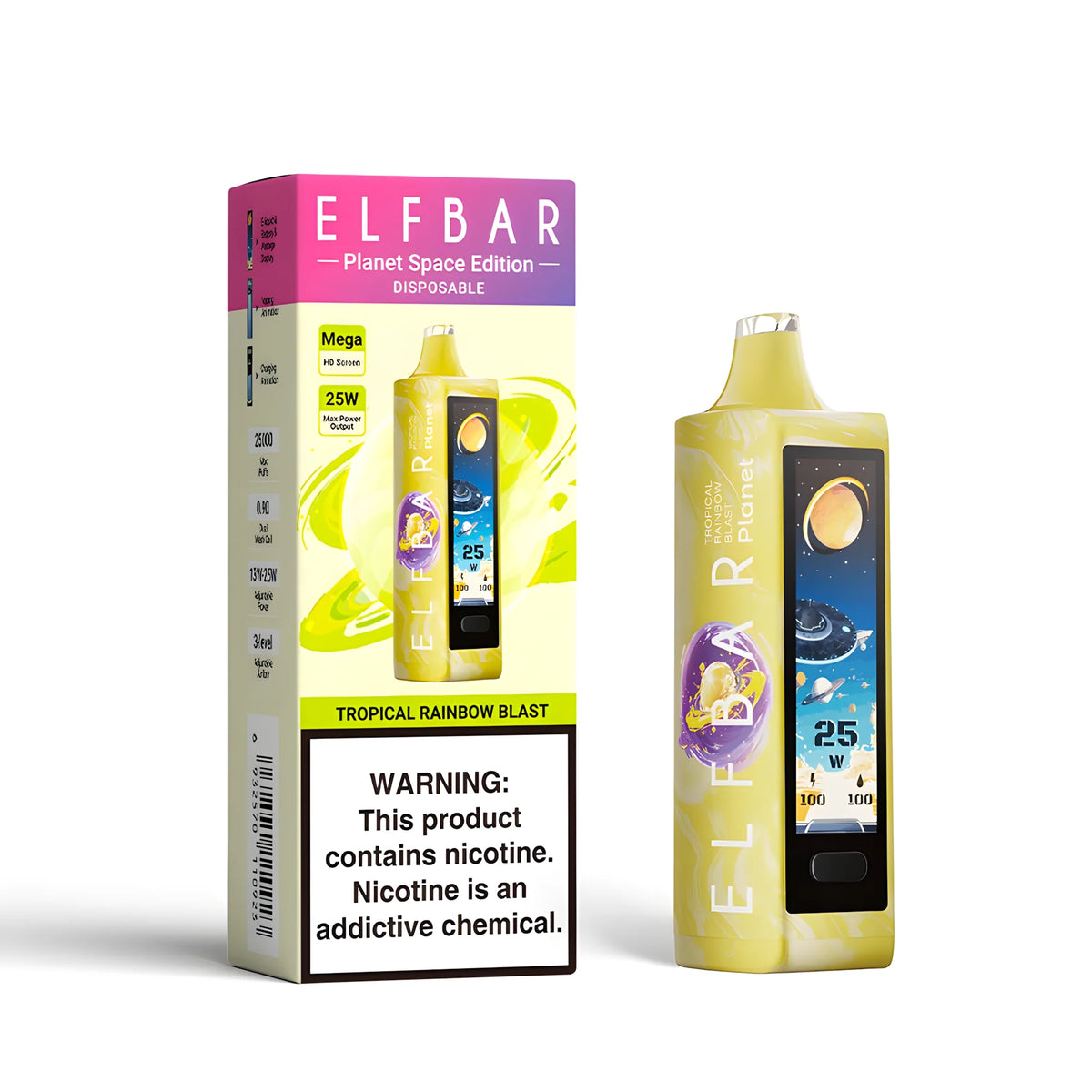 ELF BAR Planet 25000 Tropical Rainbow Blast 5% – termékkép