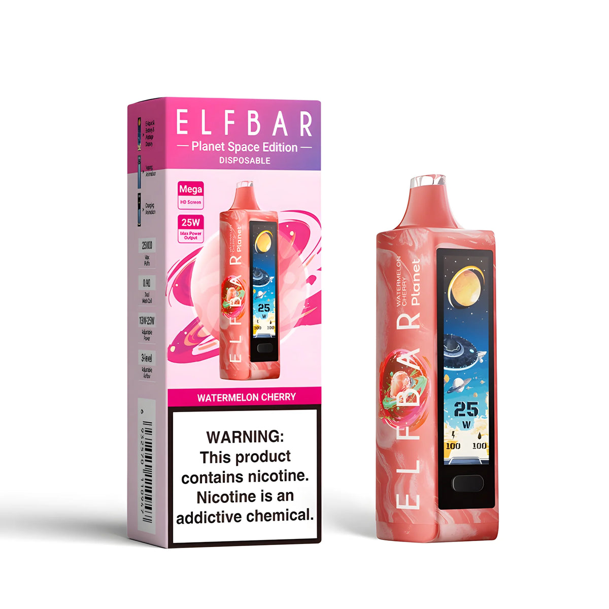 ELF BAR Planet 25000 Watermelon Cherry 5% – termékkép
