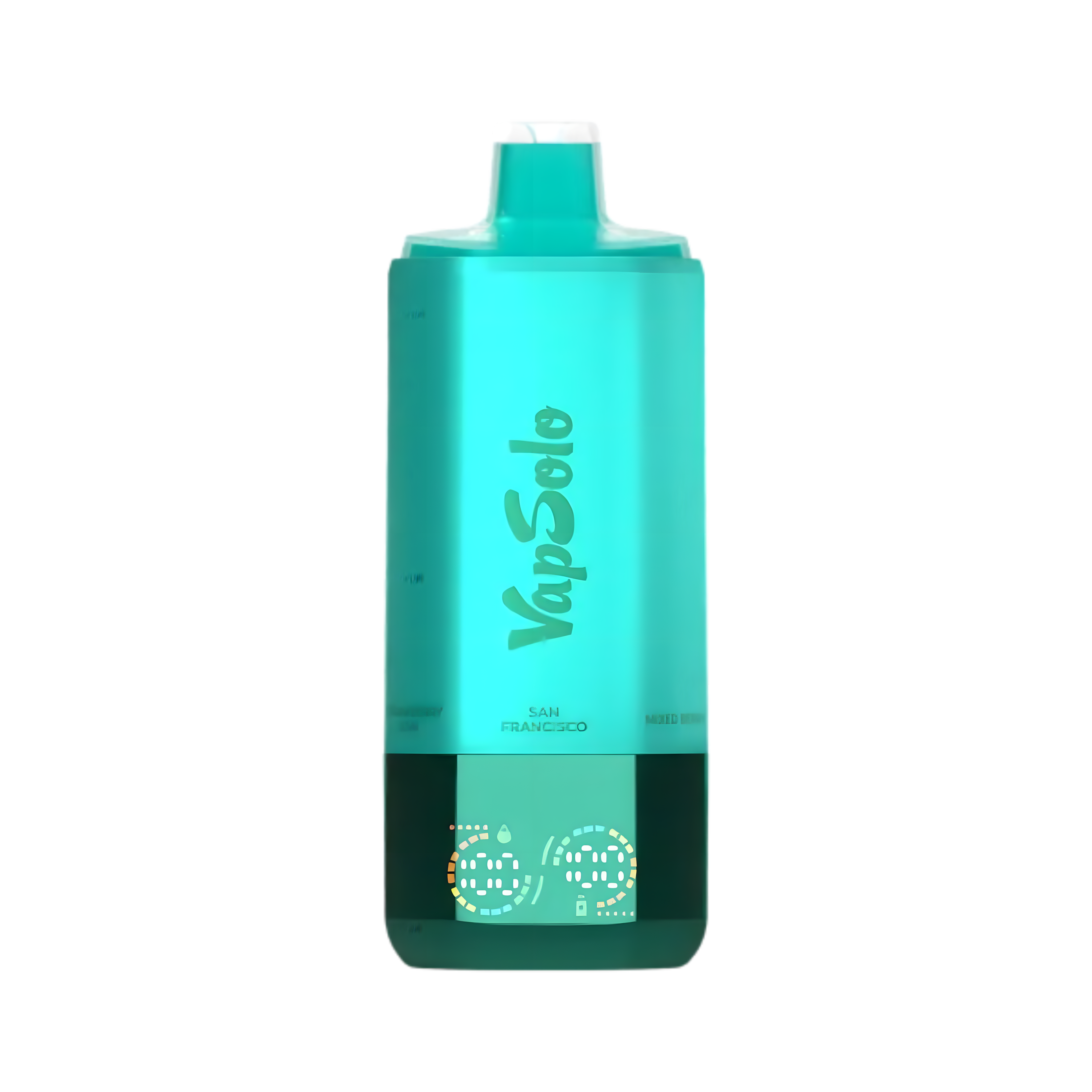 VAPSOLO SIXER SAN FRANCISCO & MIXED BERRY & COCO LOCO & CHERRY LEMON & BLACK ICE DRAGONFRUIT & STRAWBERRY KIWI 5% RECHARGEABLE