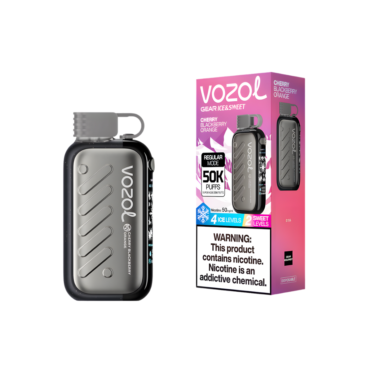 vozol-gear-50-cherry-blackberry-orange - termék kép