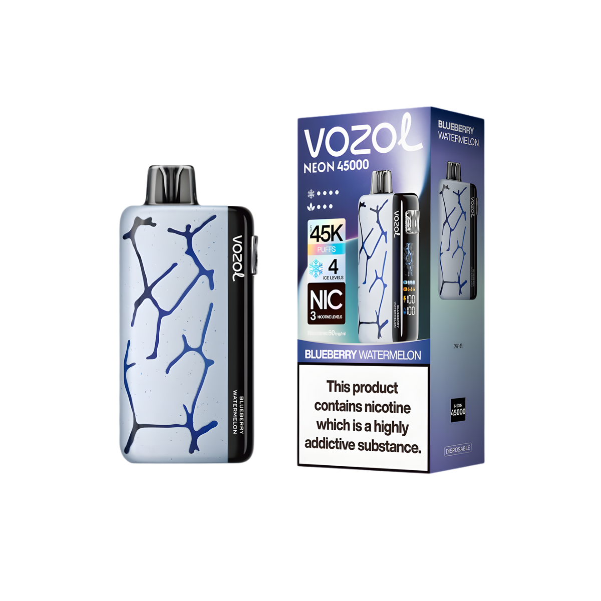 vozol-neon-45000-blueberry-watermelon - termék kép