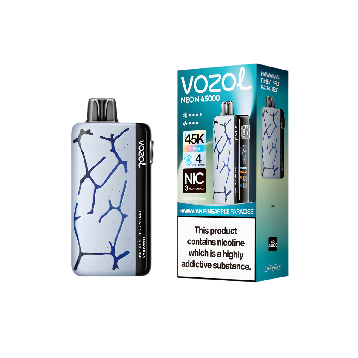 vozol-neon-45000-hawaiian-pineapple-paradise - termék kép