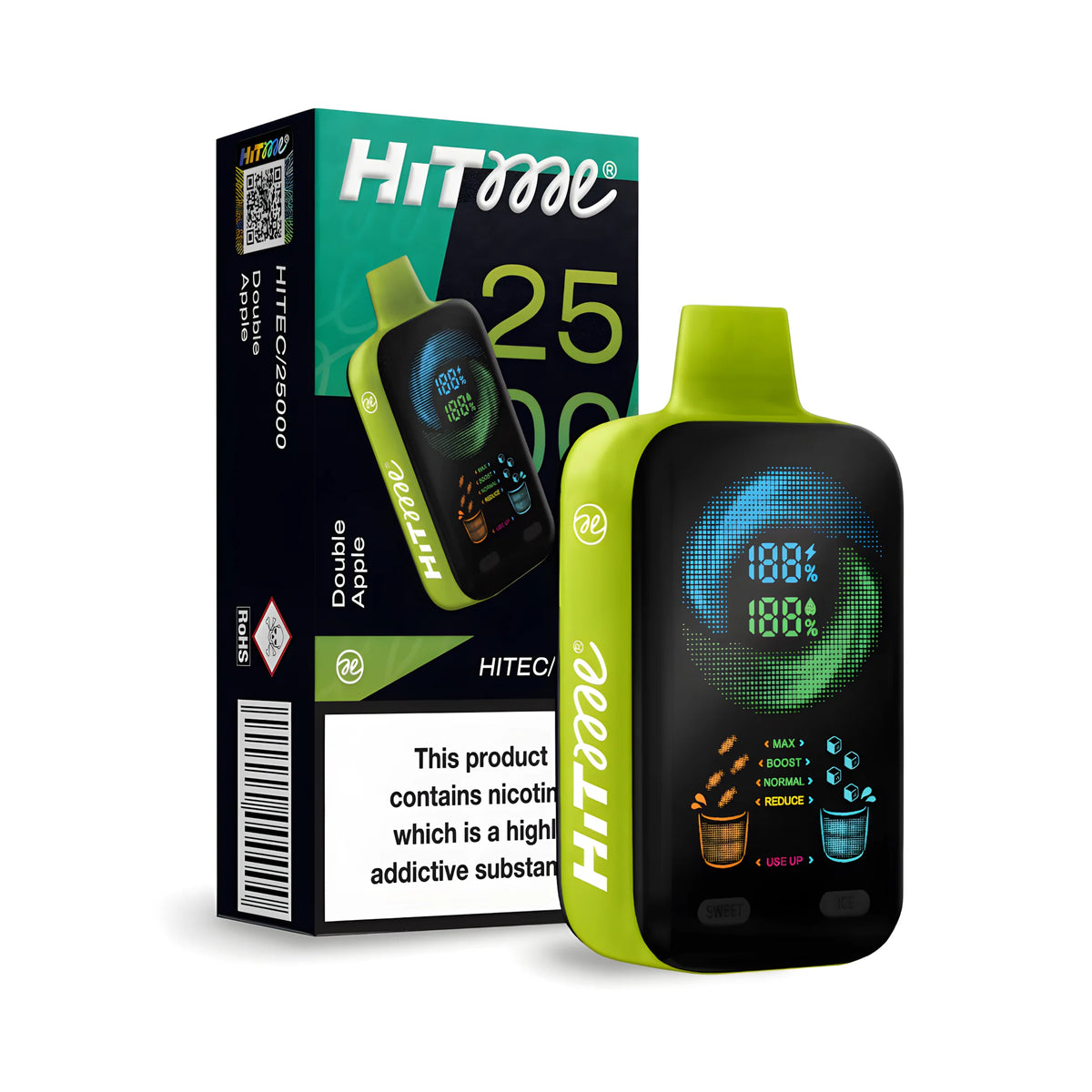 HITME HITEC 25000 Double Apple 5% – termékkép