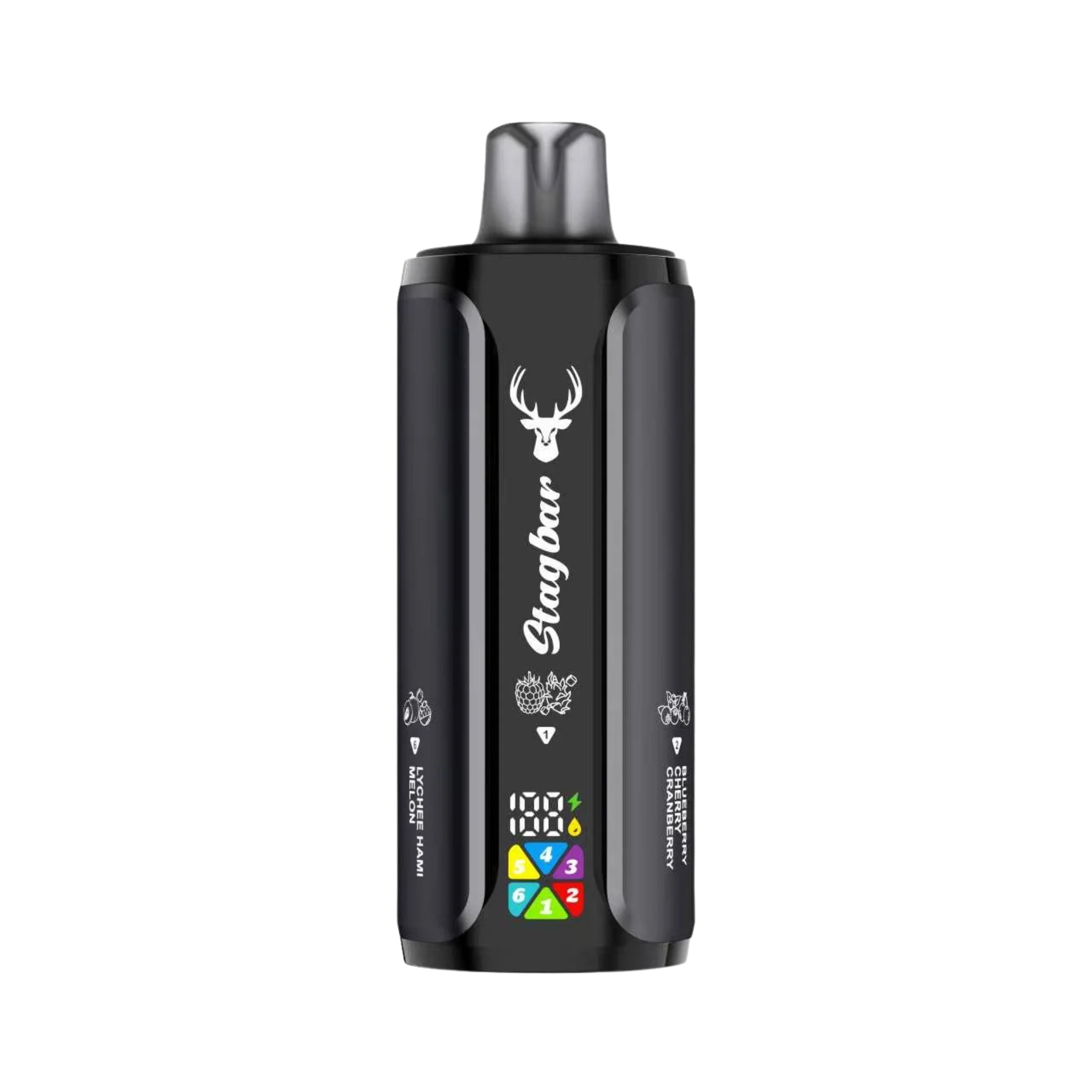 STAGBAR 6IN1 BLACK EDITION 5% RECHARGEABLE
