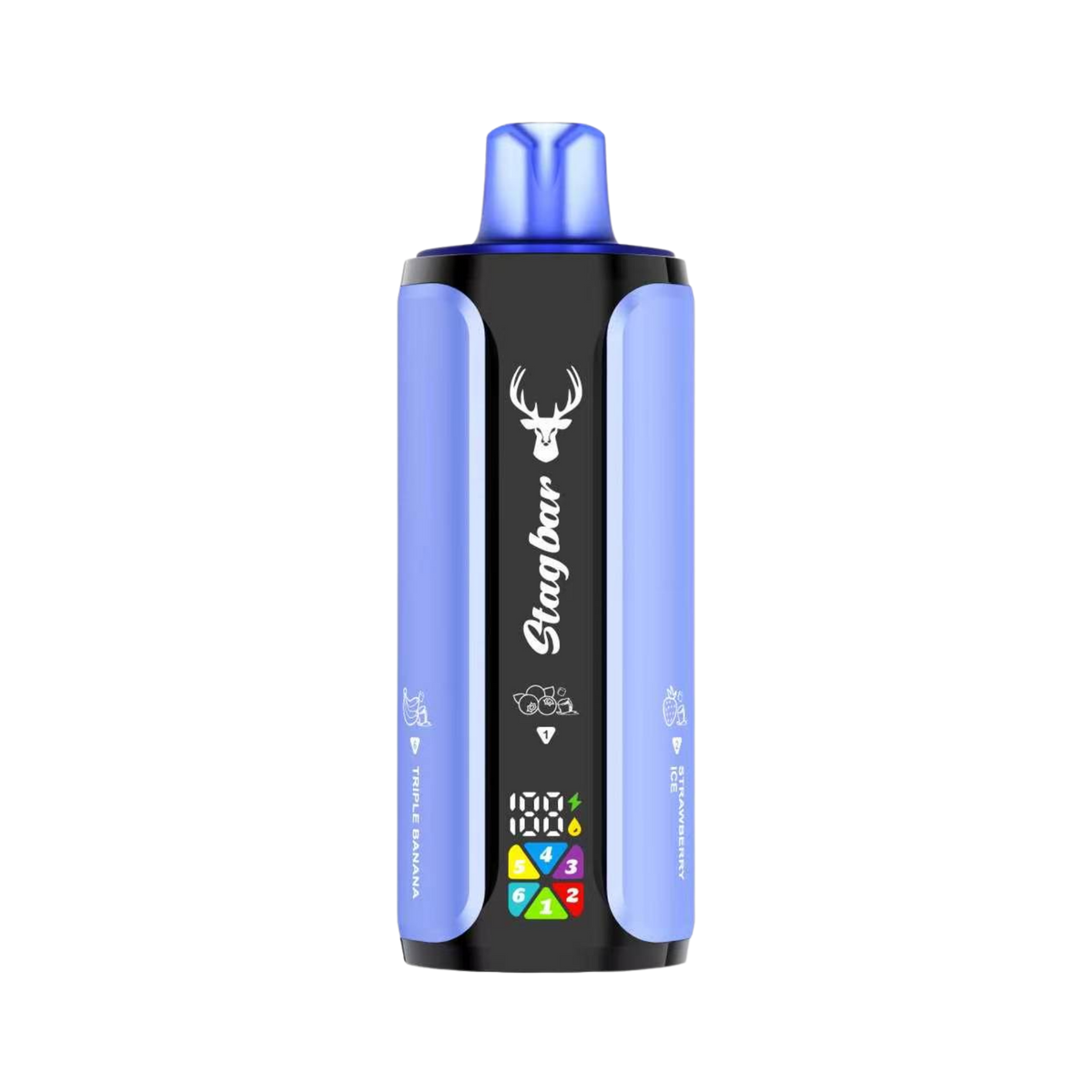 STAGBAR 6IN1 FRUIT EDITION 5% RECHARGEABLE