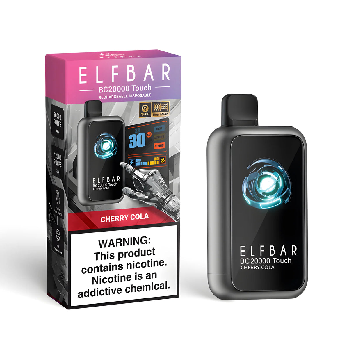 ELF BAR BC20000 Touch Cherry Cola 5% – termékkép