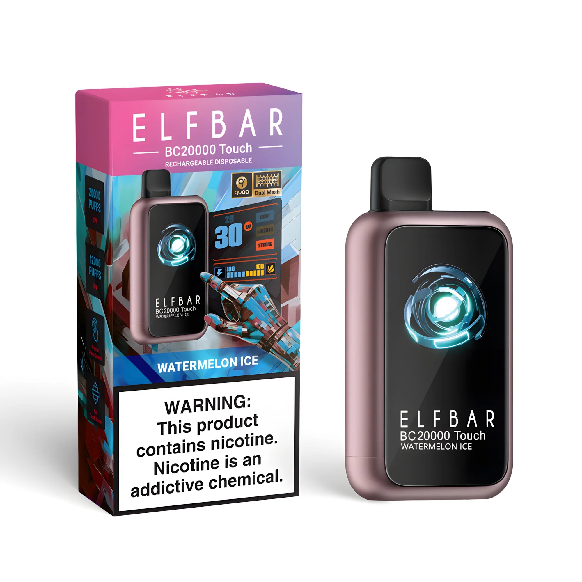 ELF BAR BC20000 Touch Watermelon Ice 5% – termékkép