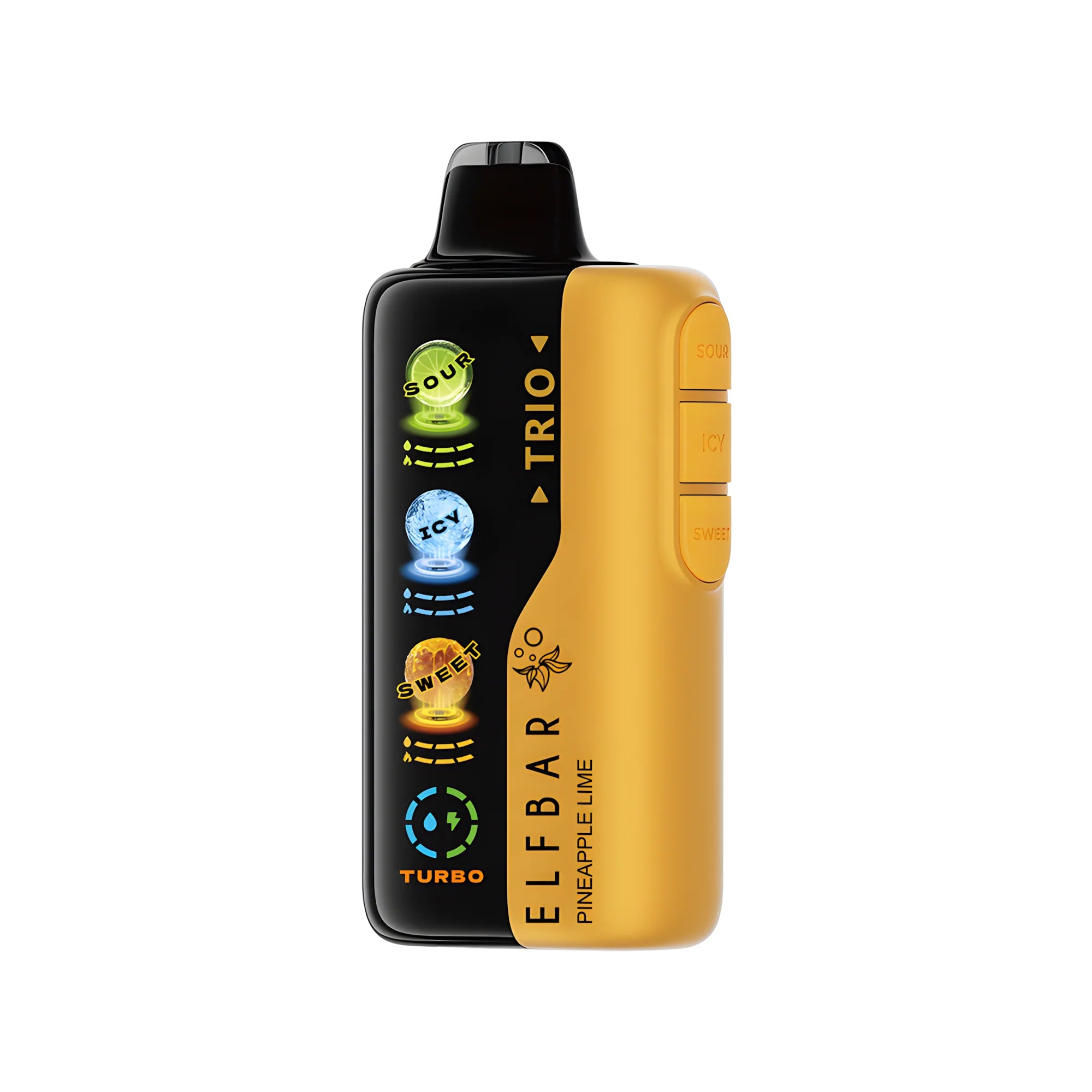 ELF BAR Trio 40000 Pineapple Lime 5% nikotin – készülék, termékkép