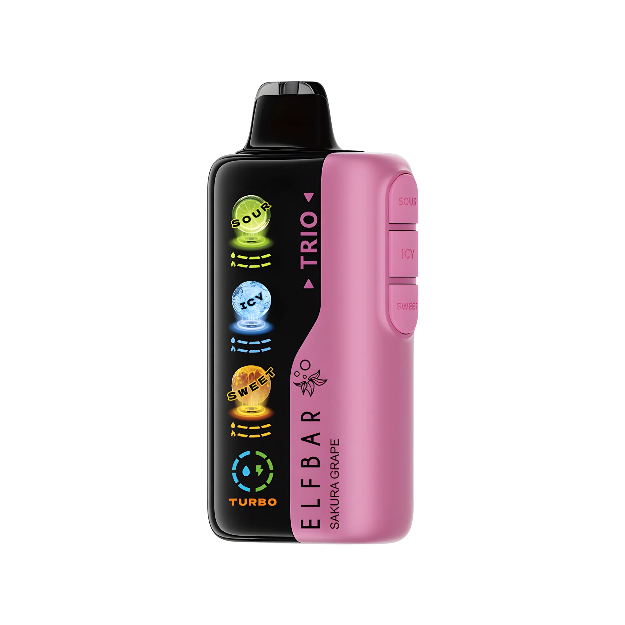 ELF BAR Trio 40000 Sakura Grape 5% nikotin – készülék, termékkép