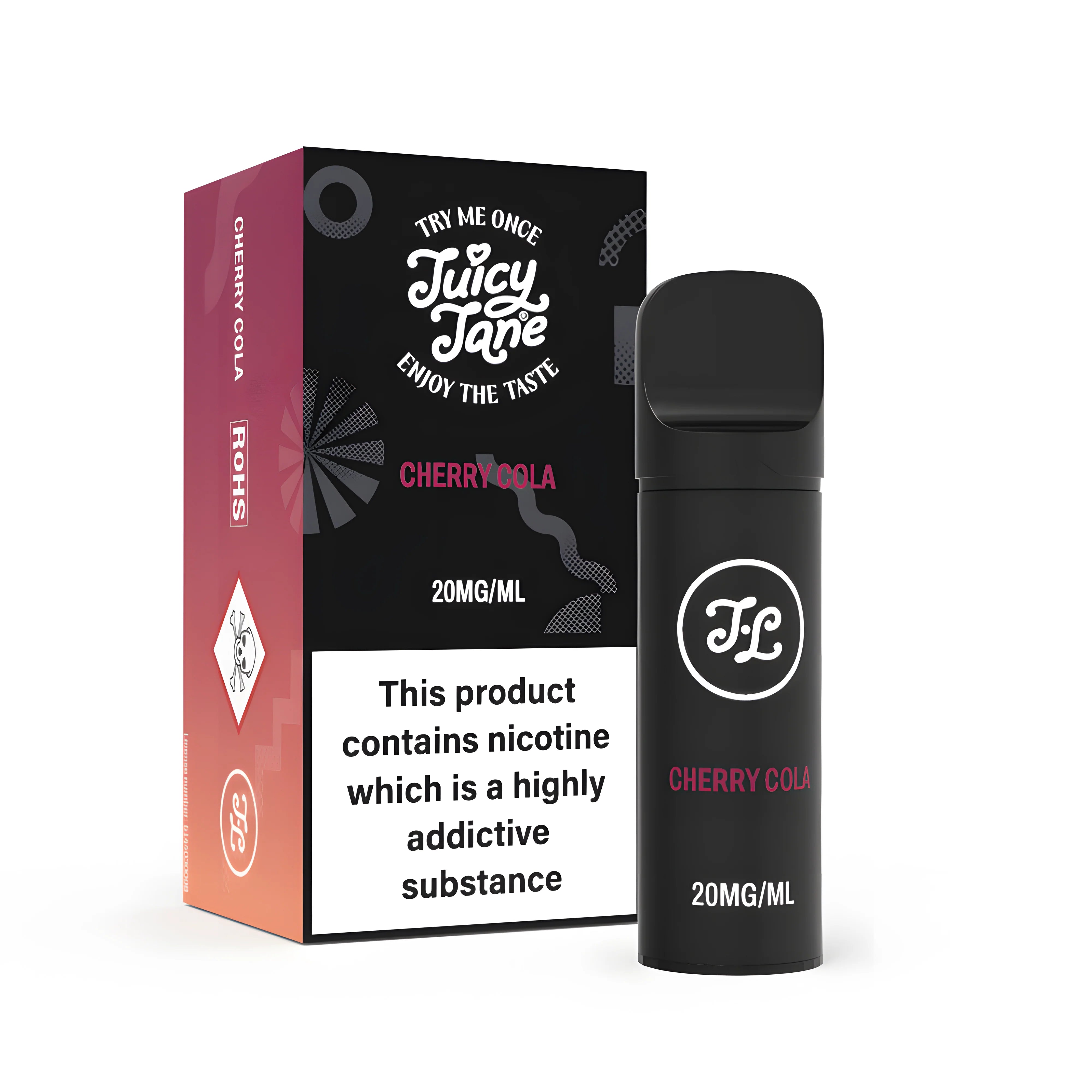 Juicy Jane Pod Cherry Cola 2% – termékkép