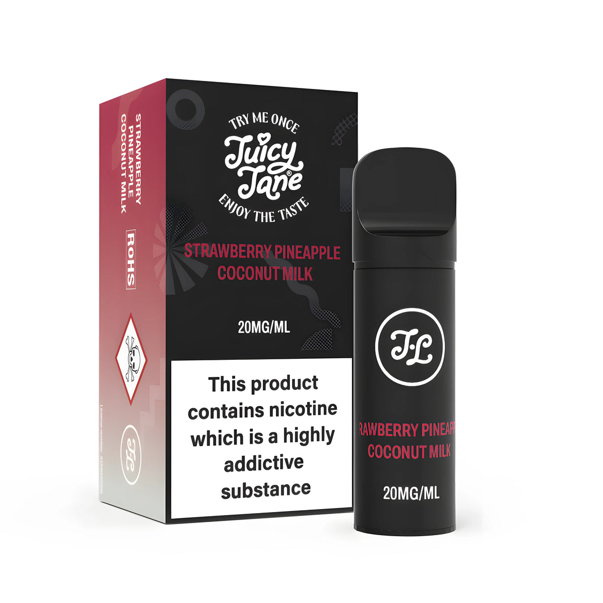 Juicy Jane Pod Strawberry Pineapple Coconut 2% – termékkép