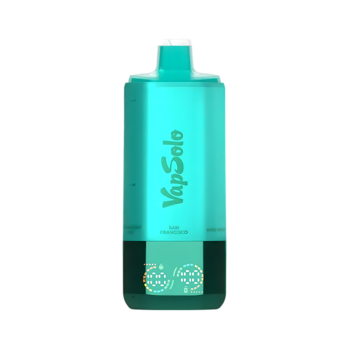VAPSOLO SIXER SAN FRANCISCO & MIXED BERRY & COCO LOCO & CHERRY LEMON & BLACK ICE DRAGONFRUIT & STRAWBERRY KIWI 5% RECHARGEABLE