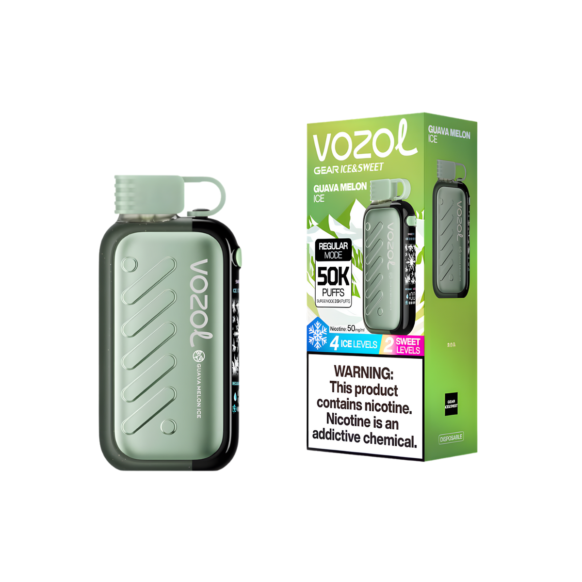 vozol-gear-50-guava-melon-ice - termék kép