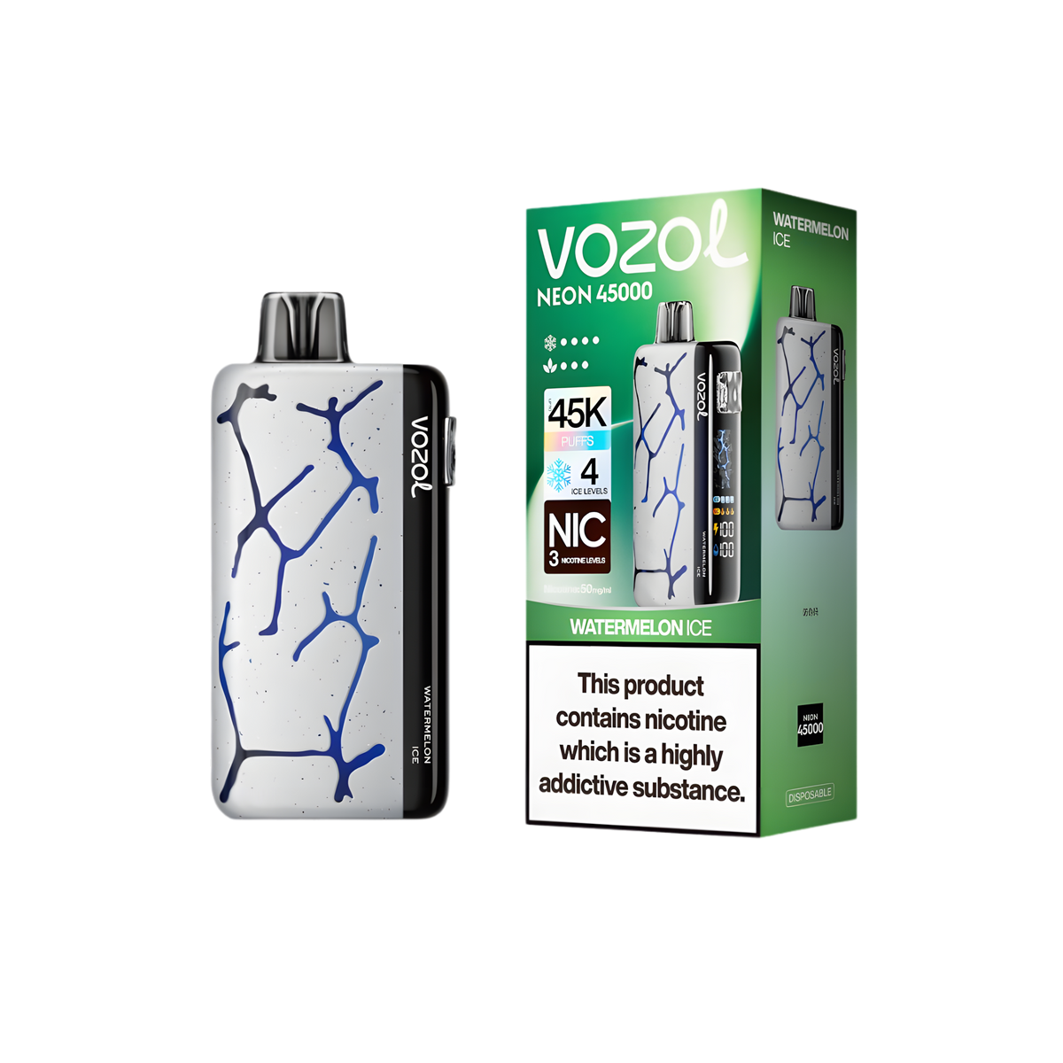 vozol-neon-45000-watermelon-ice - termék kép